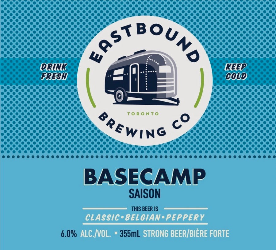 Basecamp Saison Belgion Beer - Eastbound Brewing Company - Toronto Brewery